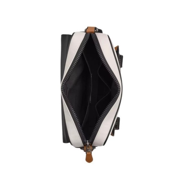 NWT!COACH COACH TRACK CROSSBODY BAG IN COLORBLOCK SIGNATURE CANVAS(COACH CR267 ) - Picture 8 of 10